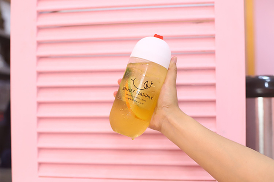 맑은 플라스틱 우유 차 병 용량 120ml 250ml 350ml 500ml 1000ml