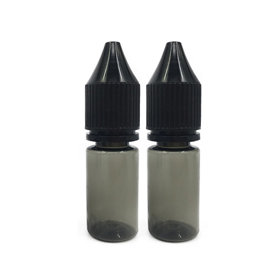 18mm 목 크기의 둥근 E 액체 병 투명한 재료와 어린이 보호 뚜??