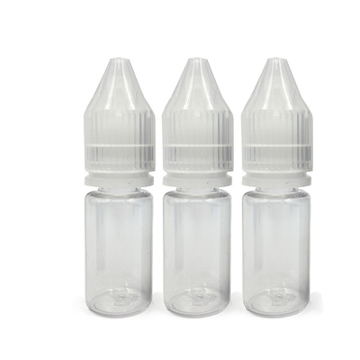 18mm 목 크기의 둥근 E 액체 병 투명한 재료와 어린이 보호 뚜??