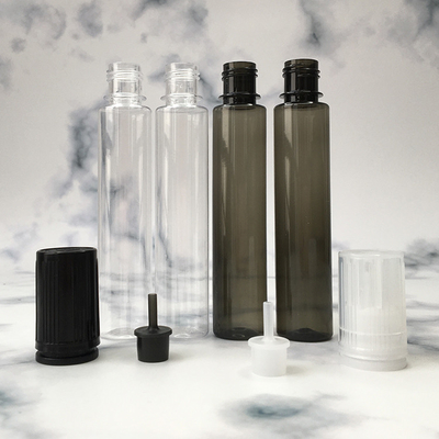 사용자 지정 로고 E 액체 병 스크린 인쇄 다양한 크기 10ml 15ml 30ml 60ml 80ml 100ml