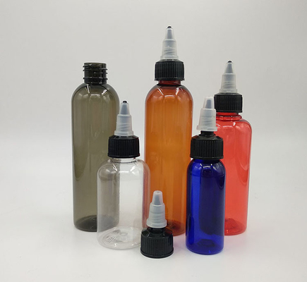 액체용 다재다능 둥근 병 10ml 15ml 30ml 60ml 80ml 100ml 용량