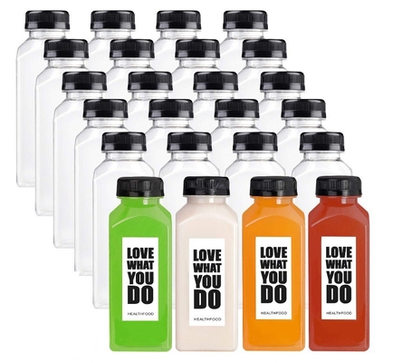 신디자인 플라스틱 병 250ml 350ml 500ml 과일 주스 PET 병 뚜?? 한 플라스틱 병 주스 재구매