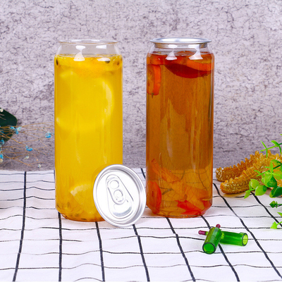 현대 플라스틱 소다 캔 주스 병 사용자 지정 개인 레이블 용량 120ml 250ml 350ml 500ml 1000ml