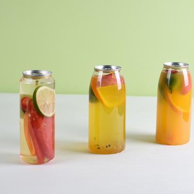 현대 플라스틱 소다 캔 주스 병 사용자 지정 개인 레이블 용량 120ml 250ml 350ml 500ml 1000ml