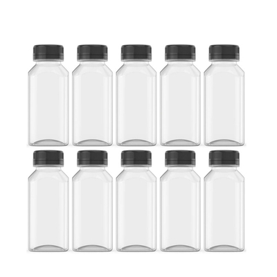 생분해성 물질과 다양한 용량 120ml 250ml 350ml 500ml의 사용자 지정 색상의 주스 병