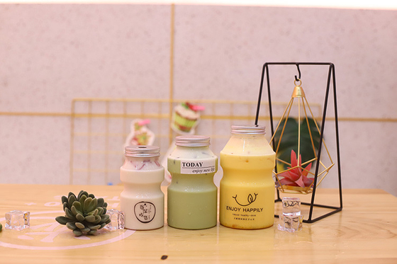 단열 120ml 250ml 350ml 500ml 1000ml 용량의 중간 크기의 우유 차 병
