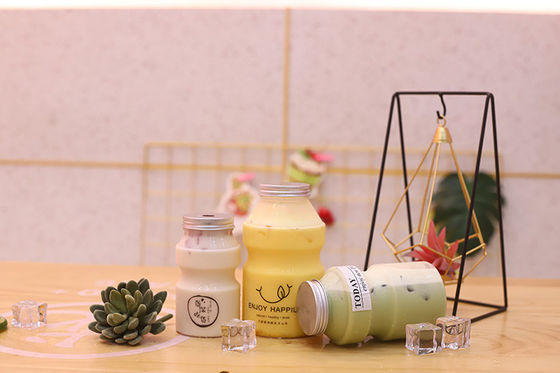 상업적 용도의 투명 버블티 저그 0.5kg 용량