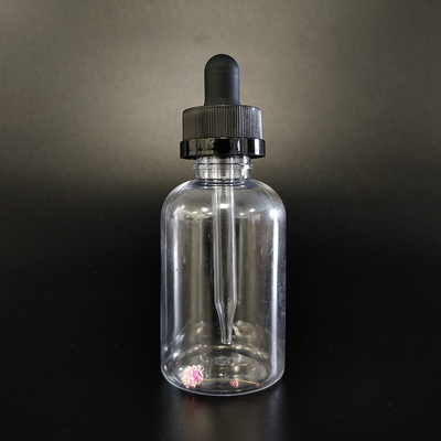 사용자 정의 플라스틱 방울병 10ml 15ml 20ml 30ml 40ml 50ml 60ml 70ml 100ml 120ml 스크루 캡 투명