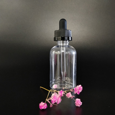 사용자 정의 플라스틱 방울병 10ml 15ml 20ml 30ml 40ml 50ml 60ml 70ml 100ml 120ml 스크루 캡 투명