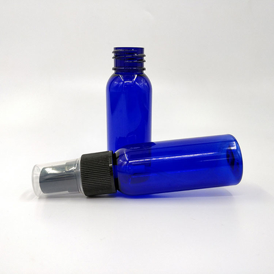 부드러운 표면 가정용 PET 플라스틱 스프레이 병 용량 10ml 15ml 30ml 50ml 60m 70ml 100ml 200ml 500ml 둥글