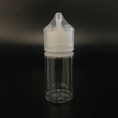 비파킹용 투명 10ml PET 라운드 E 액체 병