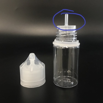 비파킹용 투명 10ml PET 라운드 E 액체 병