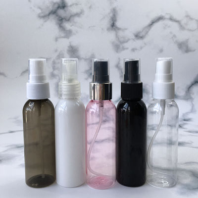 투명한 PET 플라스틱 스프레이 병 10ml 15ml 30ml 50ml 60m 70ml 100ml 200ml 500ml 내구성 있고 투명