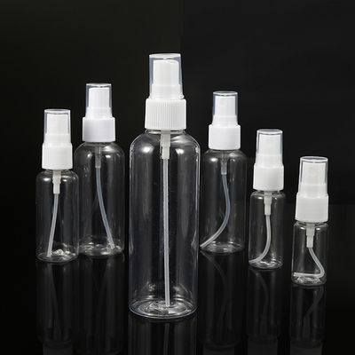 재충전 가능한 PET 스프레이 병 매일 10ml 15ml 30ml 50ml 60ml 70ml 100ml 200ml 500ml