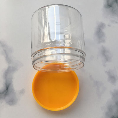 85mm 지름 플라스틱 용기, 알루미늄 호일 씰로 내구성과 안전성 확보