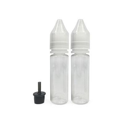 다용도 및 편리한 액체 분사를 위한 15ml PET 액체 점적기 병