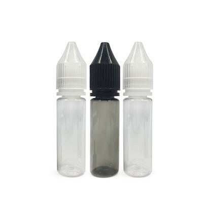 다용도 및 편리한 액체 분사를 위한 15ml PET 액체 점적기 병