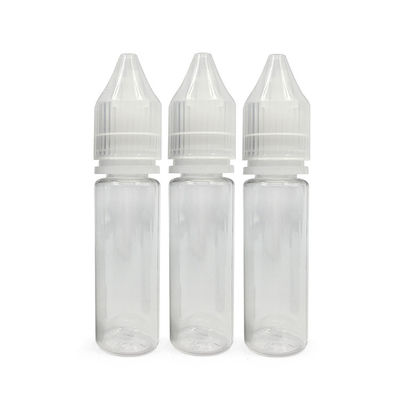 다용도 및 편리한 액체 분사를 위한 15ml PET 액체 점적기 병