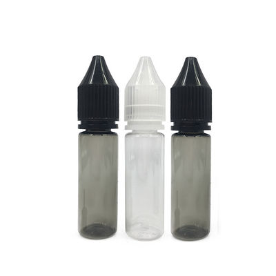 다용도 및 편리한 액체 분사를 위한 15ml PET 액체 점적기 병