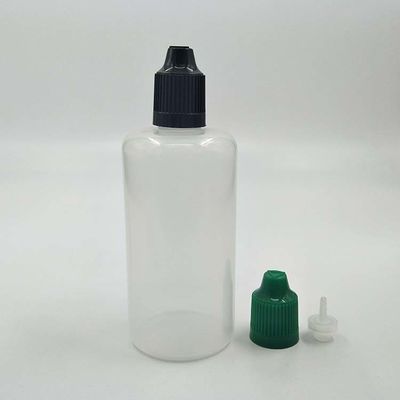 80ml E 액체 병 안전 밀폐 및 쉬운 재충전을위한 나사 캡