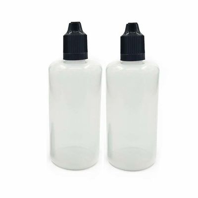 80ml E 액체 병 안전 밀폐 및 쉬운 재충전을위한 나사 캡
