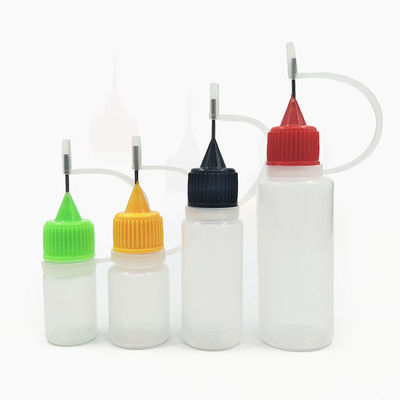 어린이 안전 넥 타입 10ml 15ml 30ml 60ml 80ml 100ml 용량의 맞춤형 로고 전자 액상 병
