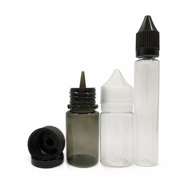 편리하고 내구성 있는 E 액체 병 10ml 15ml 30ml 60ml 80ml 100ml 대용량