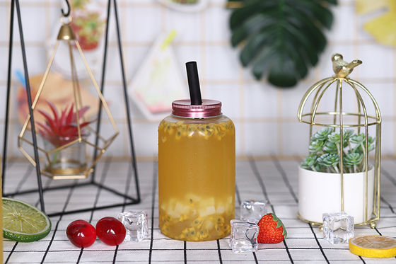 현대 우유 차 병 0.5kg 용량 개인화 포장용 스크롤 뚜??