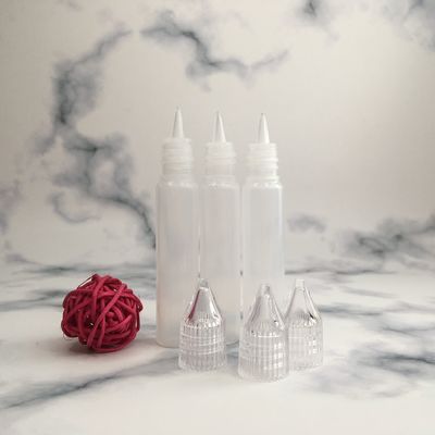 투명 블랙 PET 소형 액체 병 (투명 액체 용기 솔루션용)