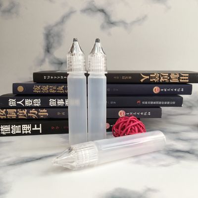 투명 블랙 PET 소형 액체 병 (투명 액체 용기 솔루션용)