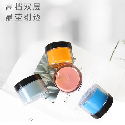 100 Diameter Plastic Jar Containers Pressure Sensitive Sealing for Convenient Storage