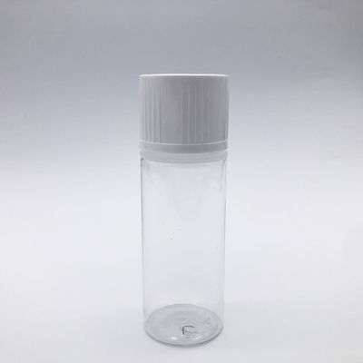 Screw Cap E Liquid Bottle with Transparent Black and Childproof Neck Type