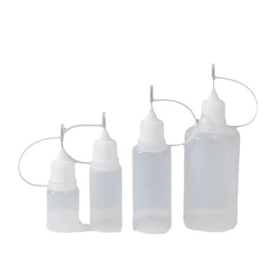 투명 블랙 색상의 스크류 캡 전자 액상 병 (전자 액상 포장용)