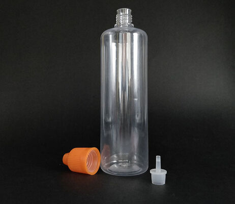 스크린 인쇄 투명 원형 E 액상 병, 전자담배 업계의 맞춤 라벨링 및 포장 솔루션에 적합