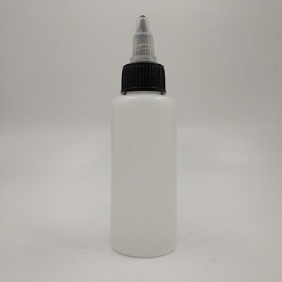 유리 플라스틱 방울병 부드러운 표면과 스크루 캡 밀폐 유형으로 설계 된 누출 방지 액체 포착