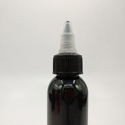 유리 플라스틱 방울병 부드러운 표면과 스크루 캡 밀폐 유형으로 설계 된 누출 방지 액체 포착