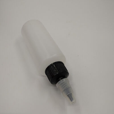 유리 플라스틱 방울병 부드러운 표면과 스크루 캡 밀폐 유형으로 설계 된 누출 방지 액체 포착