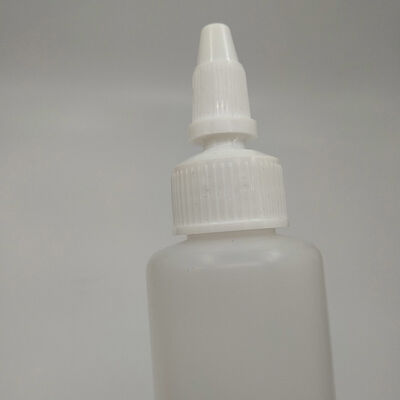 유리 플라스틱 방울병 부드러운 표면과 스크루 캡 밀폐 유형으로 설계 된 누출 방지 액체 포착