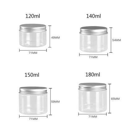 맞춤형 플라스틱 잔 용기 식품 화장품 및 의약품 포장 용기에 적합한 내구성 재사용 용기