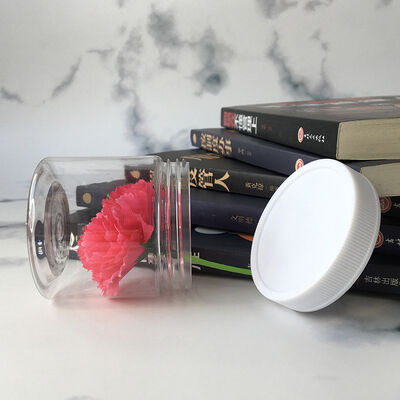 8oz 플라스틱 보관 용기 맞춤 제작 내구성 투명 용기 의약품 샘플 화장품 및 식품 보관용