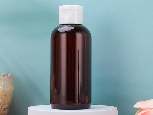 표지 처리 표시와 250ml 병 용량 HDPE 칼러 플라스틱 로션 병