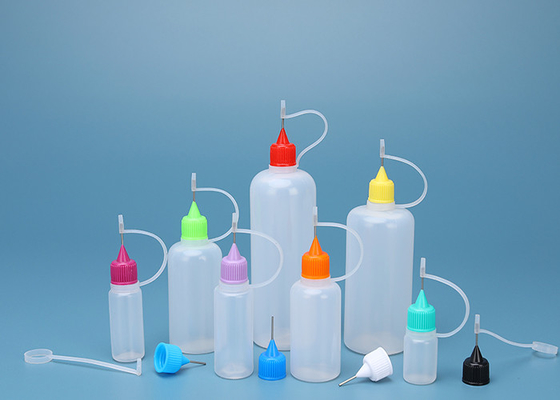 100% HDPE 전자 담배 원유 바늘캡 병 3 밀리람베르트  5 밀리람베르트 10 밀리람베르트