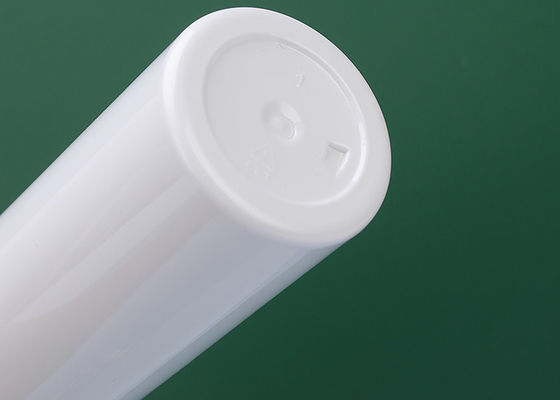 플립탑 캡 타입의 폴리머 크림 용기, 플라스틱 UV 전기 도금 캡으로 맞춤 제작된 화장품 스킨케어 포장 요구 사항