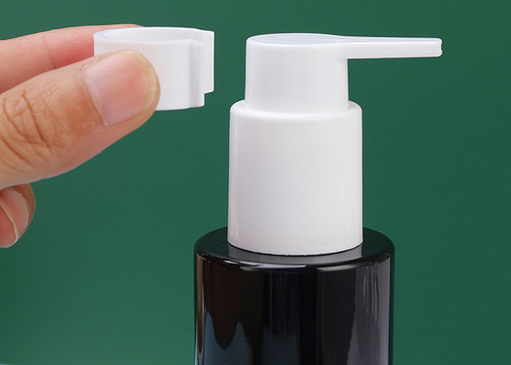 PETG 플라스틱 로션 병 100 밀리람베르트 검은 패트병 BPA 무연성