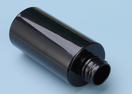 PETG 플라스틱 로션 병 100 밀리람베르트 검은 패트병 BPA 무연성