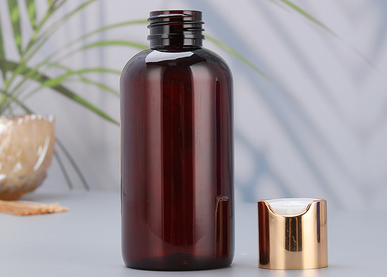 120ML 무광택 검정색 로션 병은 16 항공 회사 코드 보스턴 라운드 플라스틱 병에게 애정표현을 합니다