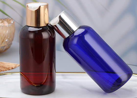 120ML 무광택 검정색 로션 병은 16 항공 회사 코드 보스턴 라운드 플라스틱 병에게 애정표현을 합니다
