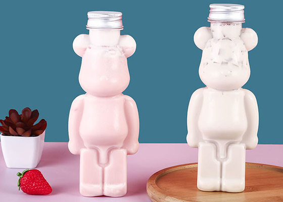 스낵 저장 38 밀리미터 PET 플라스틱 여자 경찰관은 400ML 500ML을 병에 담습니다