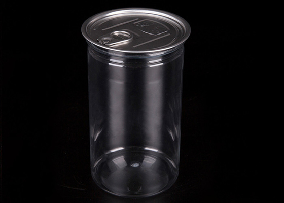 280Ml 500Ml 650Ml을 캔으로 만드는 음식을 위한 투명한 플라스틱 항아리 용기