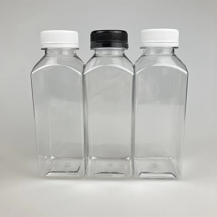 뜨거운 판매 120ml 250ml 350ml 500ml 1000ml 맑은 프랑스 퀘어 빈 음료 주스 병